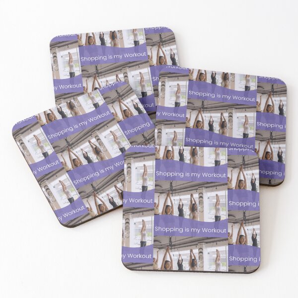 Item preview, Fun art - Shopping is my Workout designed and sold by Dorothea Neumann.