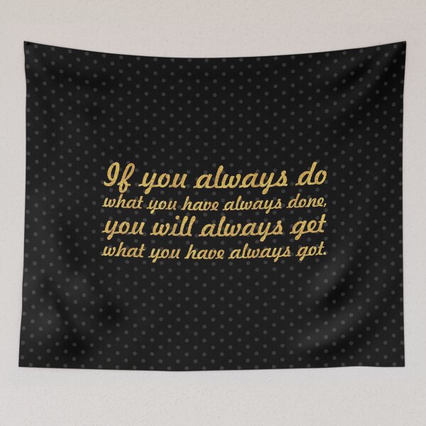Item preview, If you always... “Tony Robbins” Inspirational Quote designed and sold by Powerofwordss.