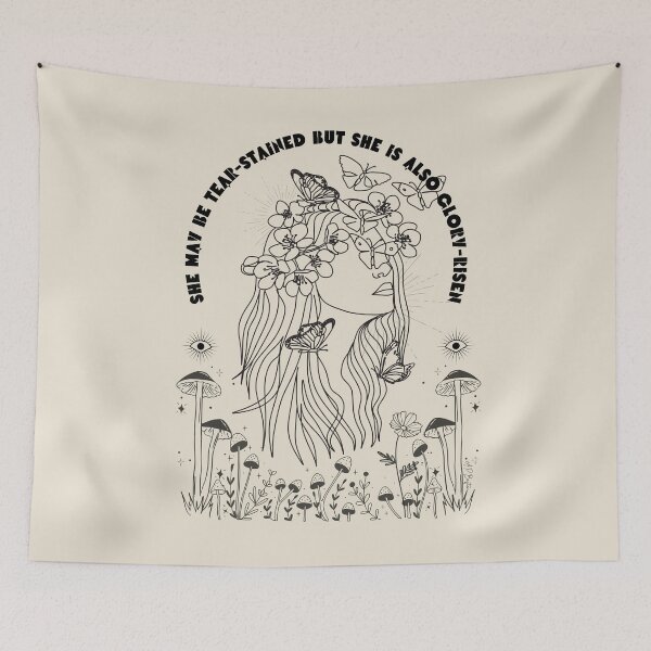 Item preview, Tear-Stained but Glory Risen designed and sold by AP  Bastian.