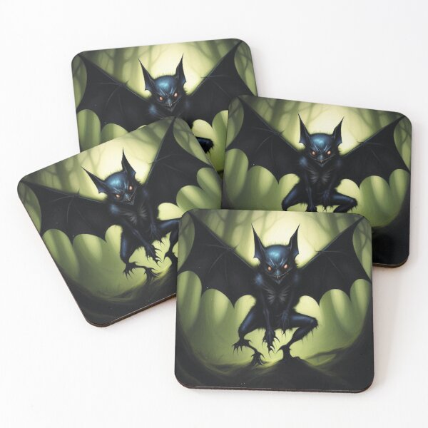 Item preview, Scary monster bat designed and sold by Magicofthenight.