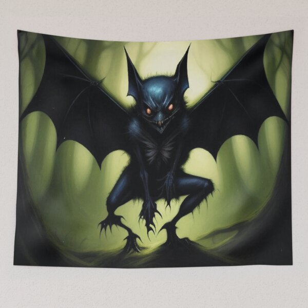 Item preview, Scary monster bat designed and sold by Magicofthenight.
