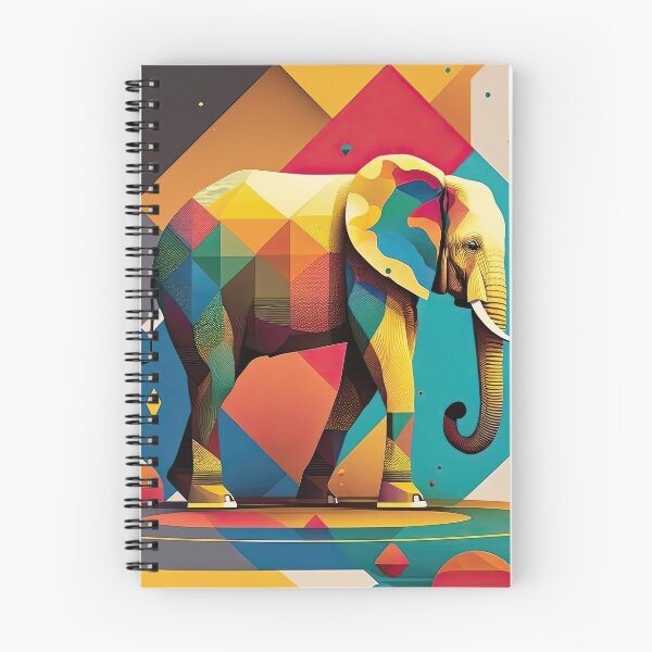Item preview, Explore Simplistic & Minimalistic African Elephant Art designed and sold by ArtificialGenes.