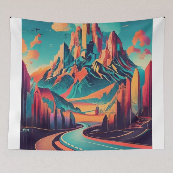 Item preview, Street and Mountains designed and sold by patryk2797.