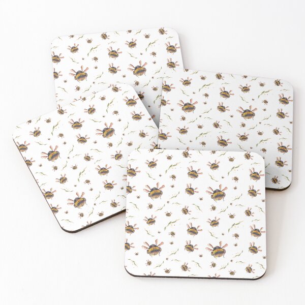 Item preview, Bees flying showing their wings transmitting calm designed and sold by vicempe.