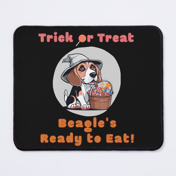 Item preview, Trick or Treat, Beagle's Ready to Eat! Halloween Beagle Dog designed and sold by InnerGrow.