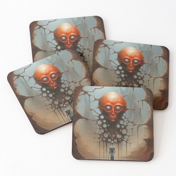 Item preview, Abyssal Mirage: Faces Lost in Surreal Shadows designed and sold by Mullet Monkey.