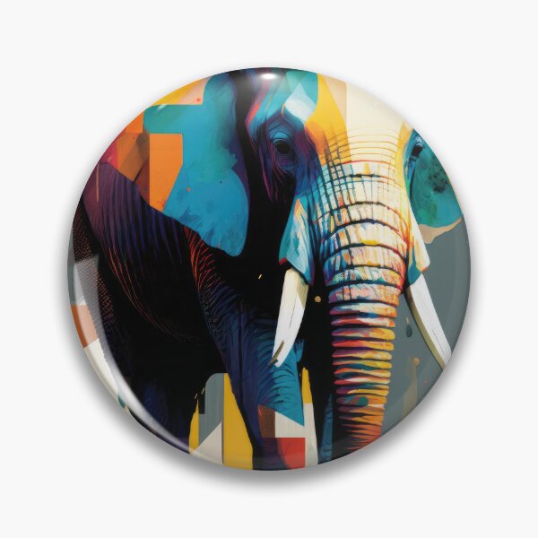 Item preview, Explore Simplistic & Minimalistic African Elephant Art designed and sold by ArtificialGenes.