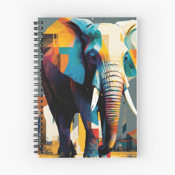 Item preview, Explore Simplistic & Minimalistic African Elephant Art designed and sold by ArtificialGenes.