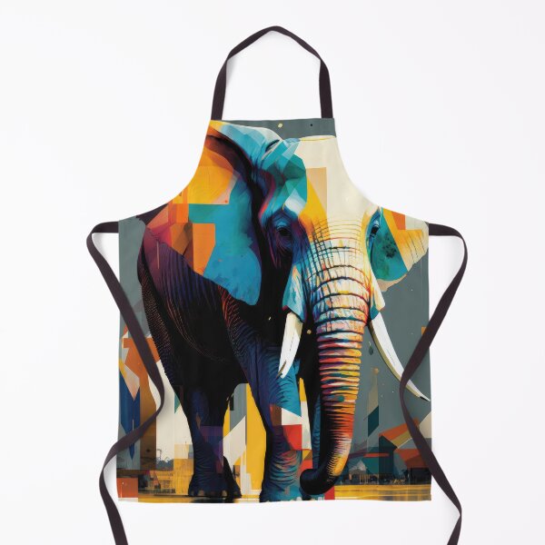 Item preview, Explore Simplistic & Minimalistic African Elephant Art designed and sold by ArtificialGenes.