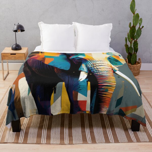 Item preview, Explore Simplistic & Minimalistic African Elephant Art designed and sold by ArtificialGenes.