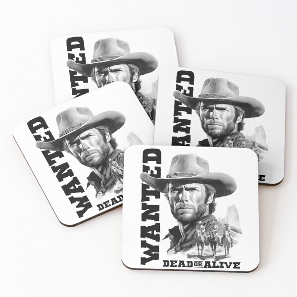 Item preview, CLINT ESTWOOD WANTED DEAD OR ALIVE POSTER designed and sold by Ai-TOUCH.
