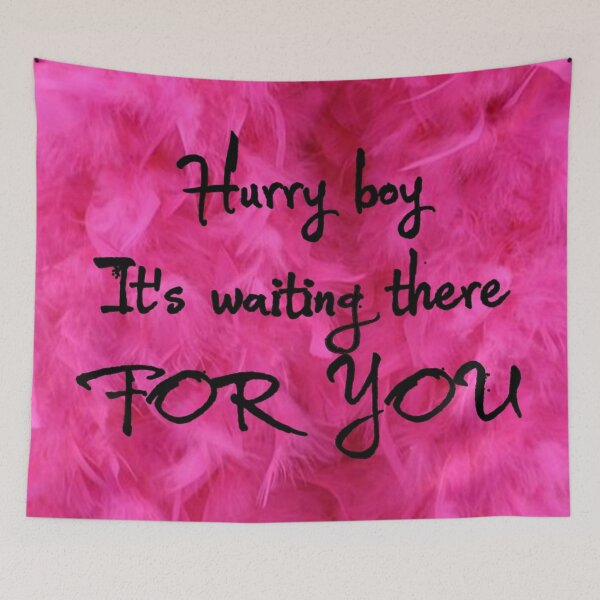 Artikelvorschau, Songtext - Hurry boy it's waiting there for you (Afrika) entworfen und verkauft von Marija Barisic.