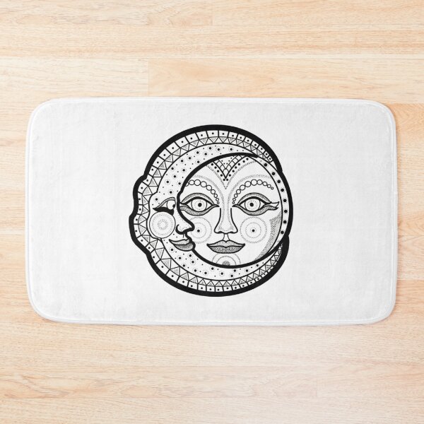 Item preview, Sun and Moon mandala designed and sold by Hurricanegreen.