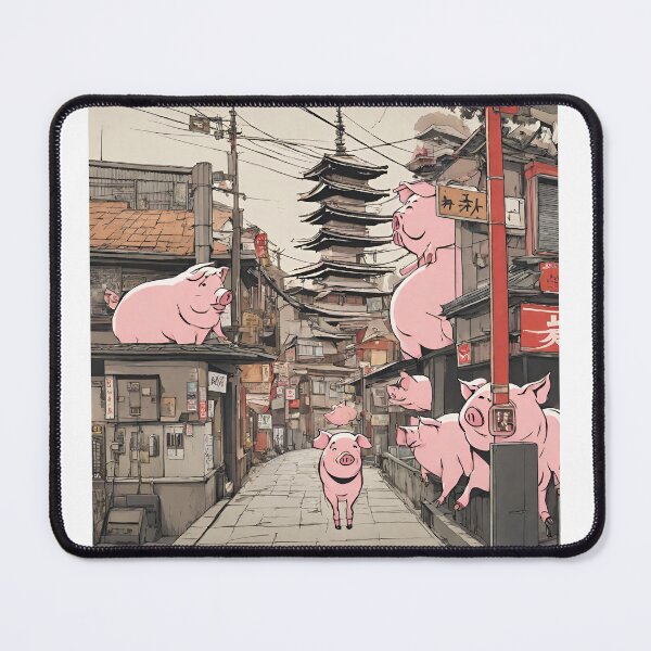Aperçu de l'œuvre Imagination de cochon créée et vendue par Artificialimage.