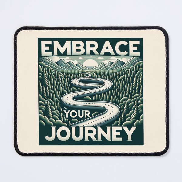 Item preview, Embrace Your Journey - Mental Health designed and sold by ZenEverAI.
