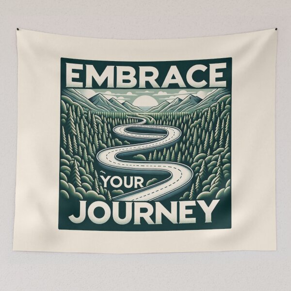 Item preview, Embrace Your Journey - Mental Health designed and sold by ZenEverAI.