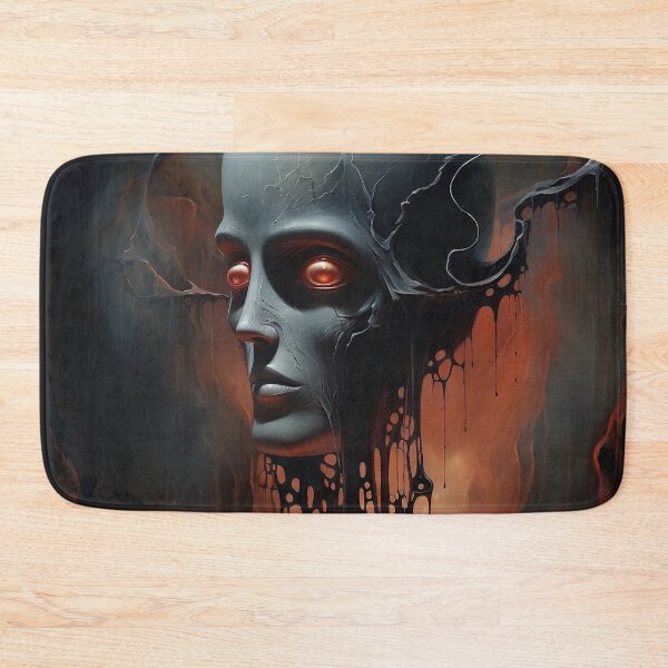 Item preview, Obsidian Dreams: Surreal Face in the Abyss designed and sold by Mullet Monkey.