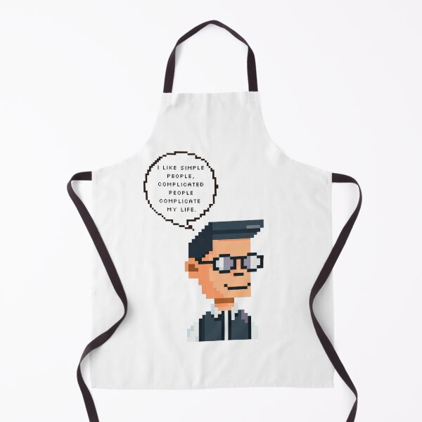 Item preview, I like simple people, complicated people complicate my life | Pixel Style designed and sold by CircinusStore.