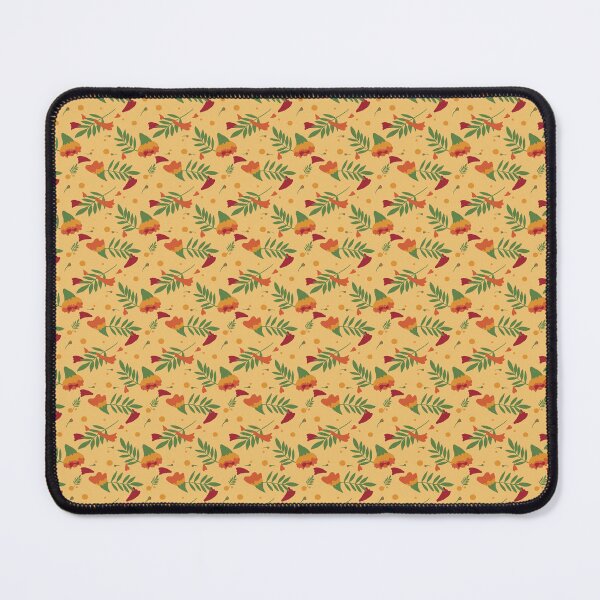 Item preview, Petals & Leaves Yellow designed and sold by RedRubi.