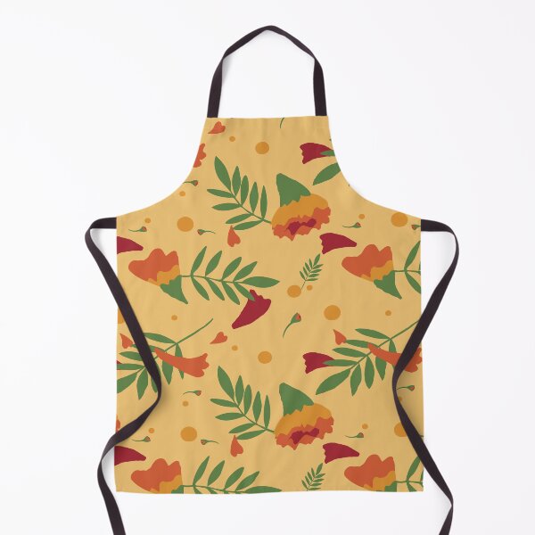 Item preview, Petals & Leaves Yellow designed and sold by RedRubi.