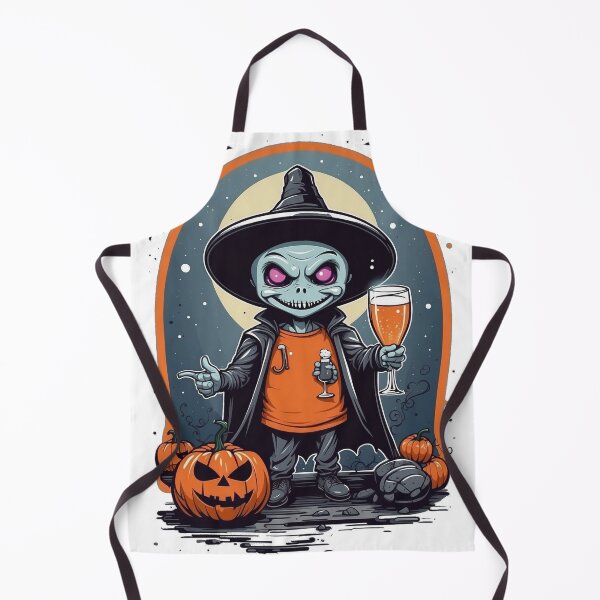 Item preview, Halloween Alien Celebrating the ghostly festival designed and sold by QuirkyTease.