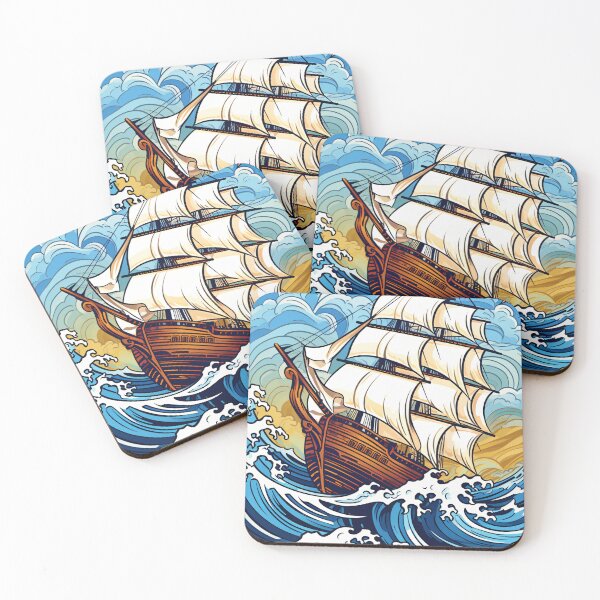 Item preview,  The Voyage of the Dreamy Ship designed and sold by AI-Concepts.