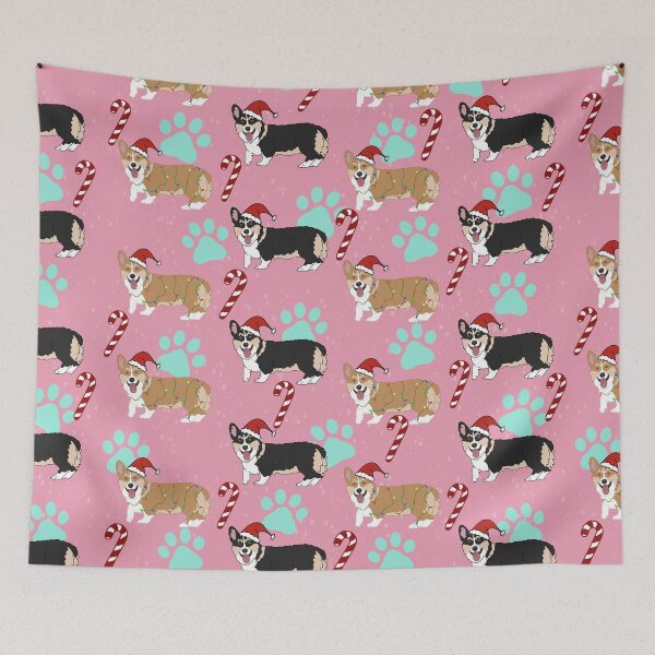 Item preview, Christmas Corgi Pattern designed and sold by KantstandyaC.