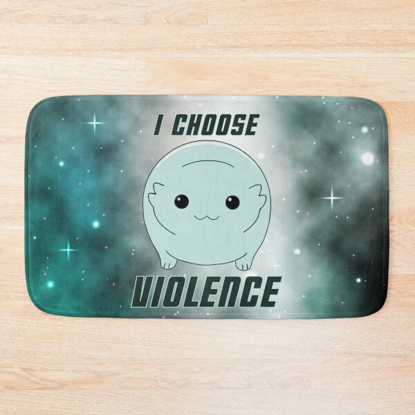 Item preview, Moopsy Chooses Violence (Dark Text) designed and sold by GatorDesign.