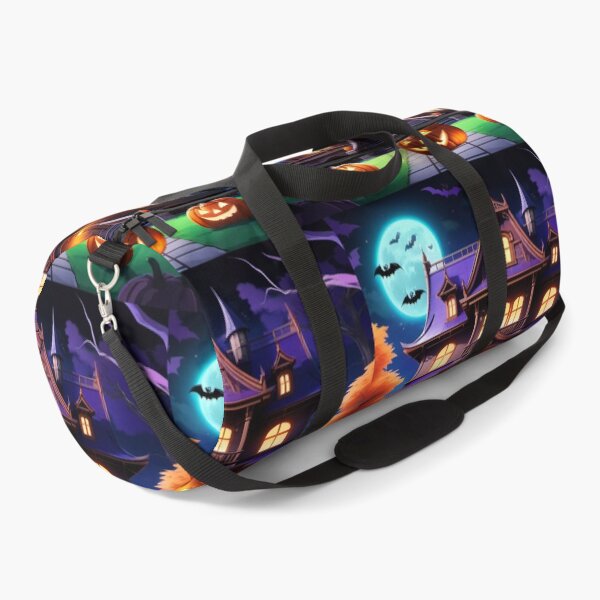 Item preview, Halloween spooky mansion in the moonlight designed and sold by JaroDesign2023.
