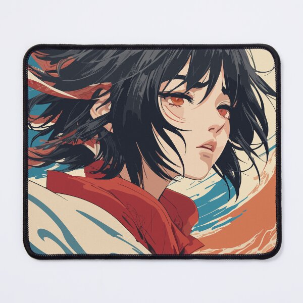 Item preview, Japan Style Ilustration Mikasa designed and sold by InkInspiratons.