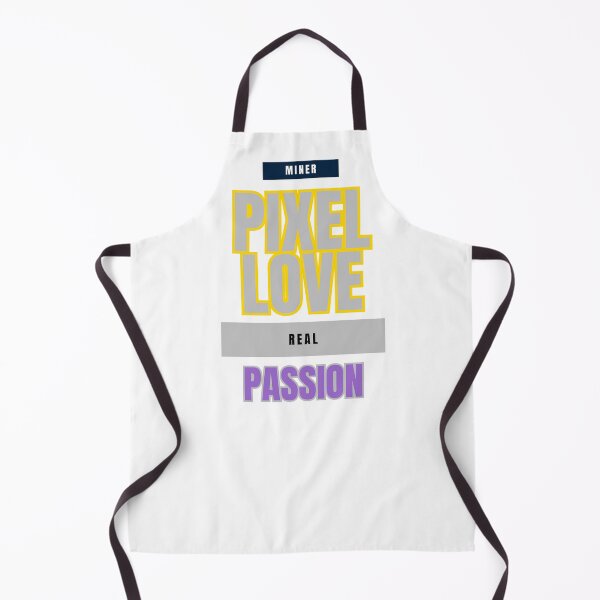 Item preview, Pixel Love, Real Passion: A Miner's Dedication designed and sold by DesignSwirl.
