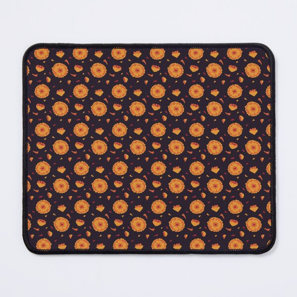 Item preview, Marigold Flowers & Petals Dark Purple designed and sold by RedRubi.