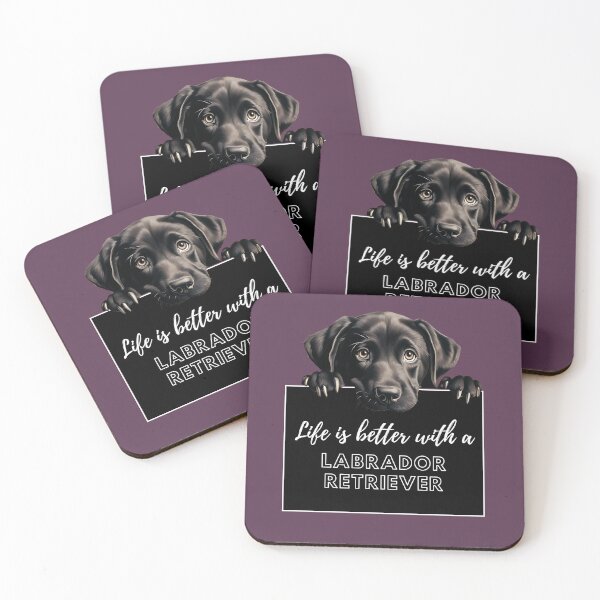 Item preview, Labrador Retriever, Life is better with a Labrador Retriever designed and sold by whiteraven-shop.
