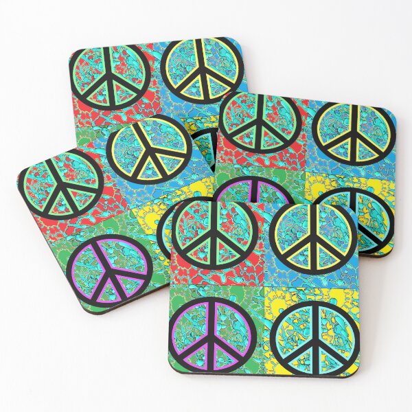 Item preview, peace pop art 4 symbol designed and sold by LowEndGraphics.
