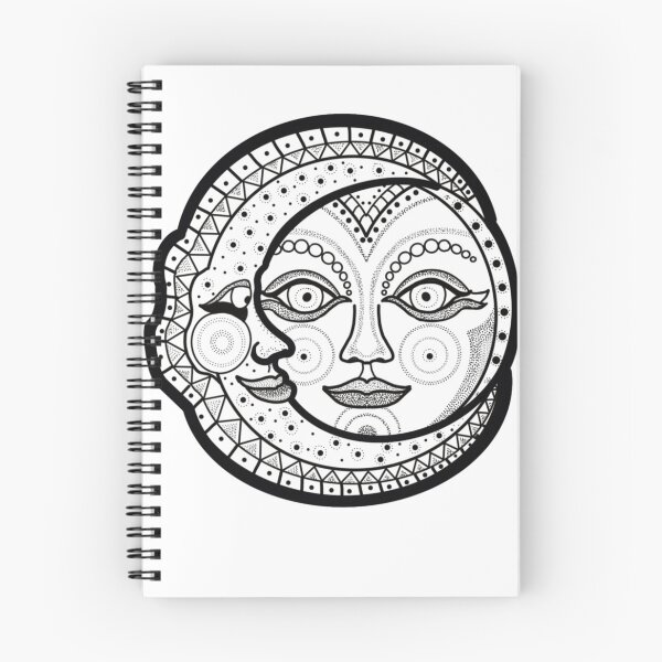 Item preview, Sun and Moon mandala designed and sold by Hurricanegreen.
