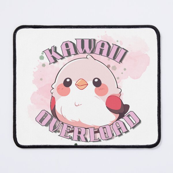Item preview, Kawaii Overload (Pink Bird Chibi) designed and sold by ChibiCollectors.