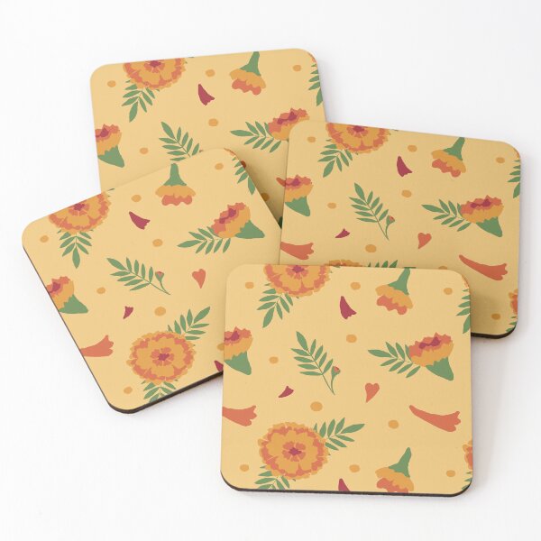 Item preview, Marigold Flowers & Petals Yellow designed and sold by RedRubi.