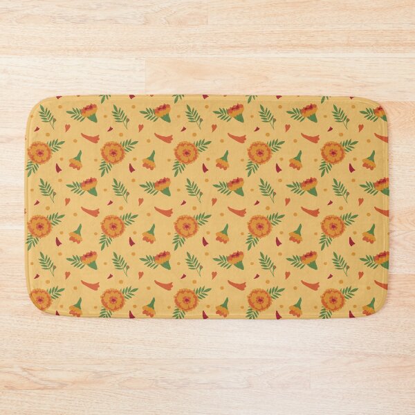 Item preview, Marigold Flowers & Petals Yellow designed and sold by RedRubi.