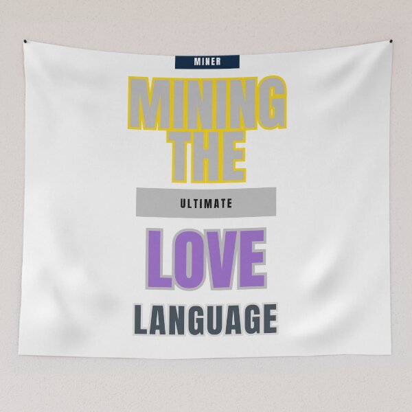 Item preview, Discover Love in Mining designed and sold by DesignSwirl.