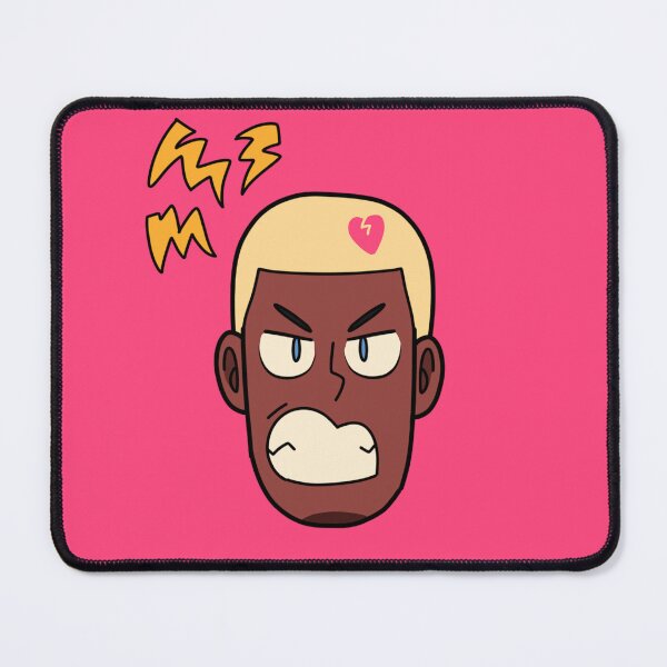 Item preview, My aesthetic black boy with dye pink heart ❤️ designed and sold by Kadmiel.