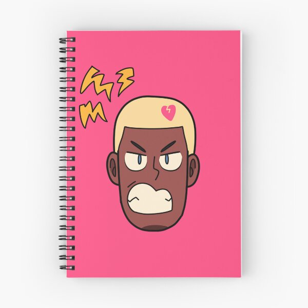 Item preview, My aesthetic black boy with dye pink heart ❤️ designed and sold by Kadmiel.