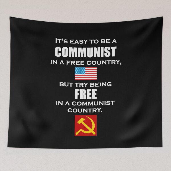 Item preview, It's easy being a communist in a free country designed and sold by Allen Peterson.
