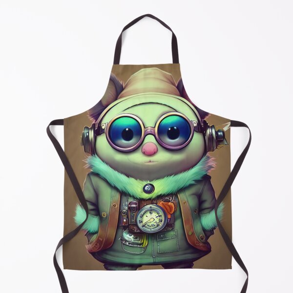 Item preview, Dum Dum cute steampunk cartoon anime kids children child designed and sold by Cyber Kids.