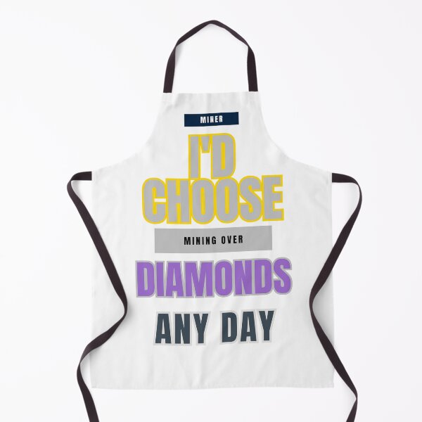 Item preview, Mining Over Diamonds: A Gamer's Choice designed and sold by DesignSwirl.