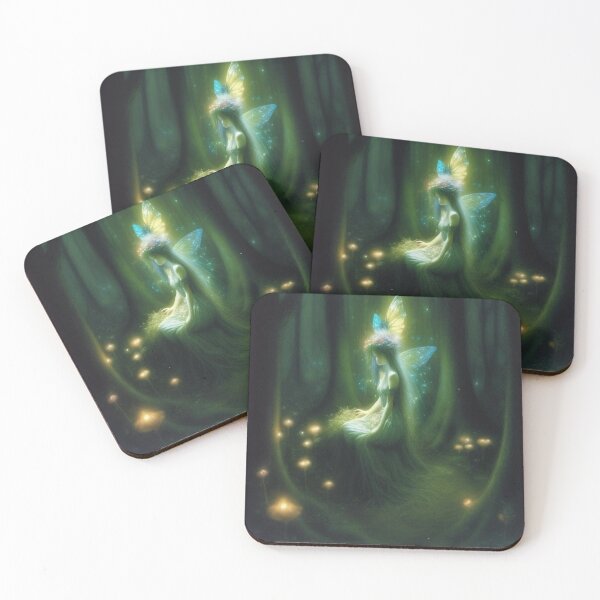 Item preview, Magical fairy in a enchanted forest designed and sold by Magicofthenight.