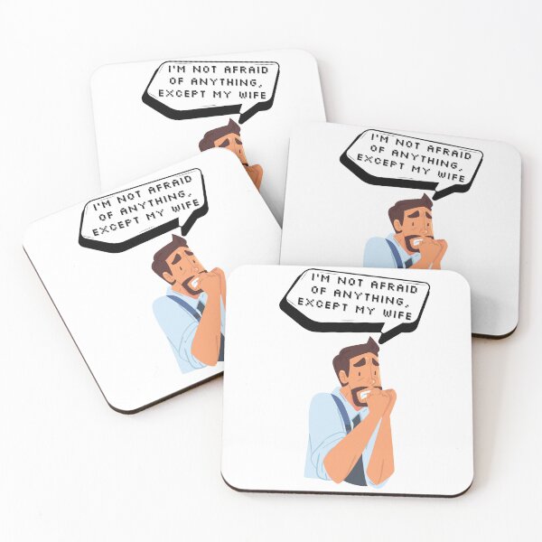Item preview, I'm not afraid of anything, except my wife | Pixel Style designed and sold by CircinusStore.