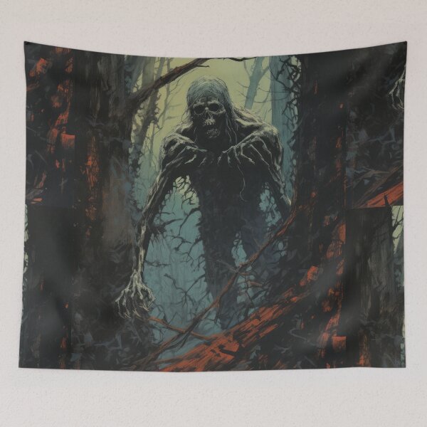 Item preview, Eerie Zombie Wanderer: A 70s Horror Journey designed and sold by Piotrek0001.