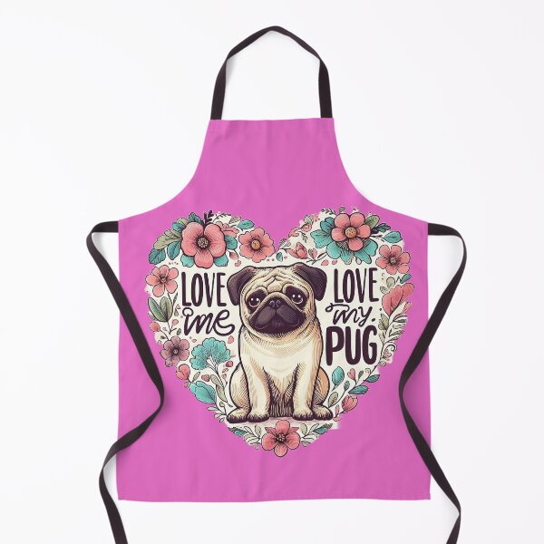 Item preview, Love Me, Love My Pug: The Perfect Gift for Pug Lovers T-Shirt designed and sold by FunnyFarmDesign.