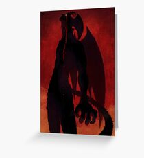 Devilman Crybaby Greeting Card