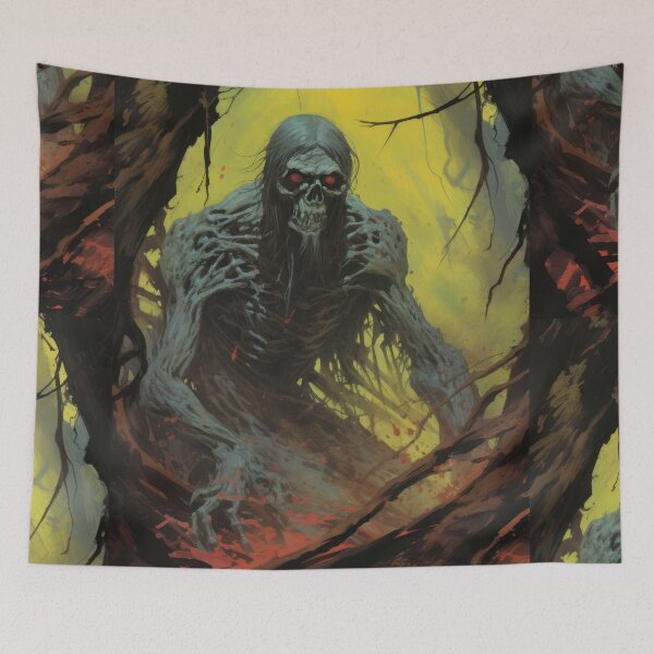 Item preview, Eerie Zombie Wanderer: A 70s Horror Journey designed and sold by Piotrek0001.